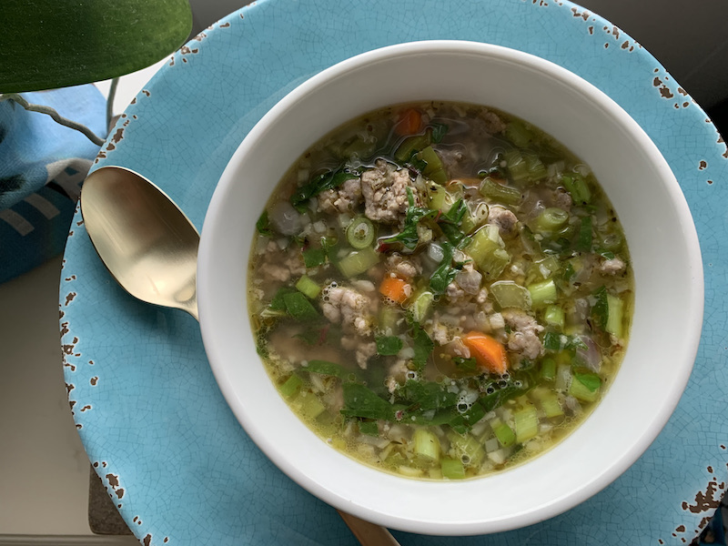 Italian Wedding Soup deconstructed (Paleo) by Aloha Healthy Eats - FoodSocial