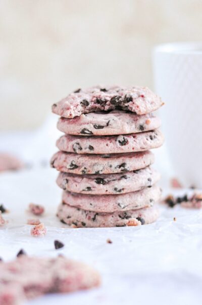 Raspberry Chocolate Chip Cookies