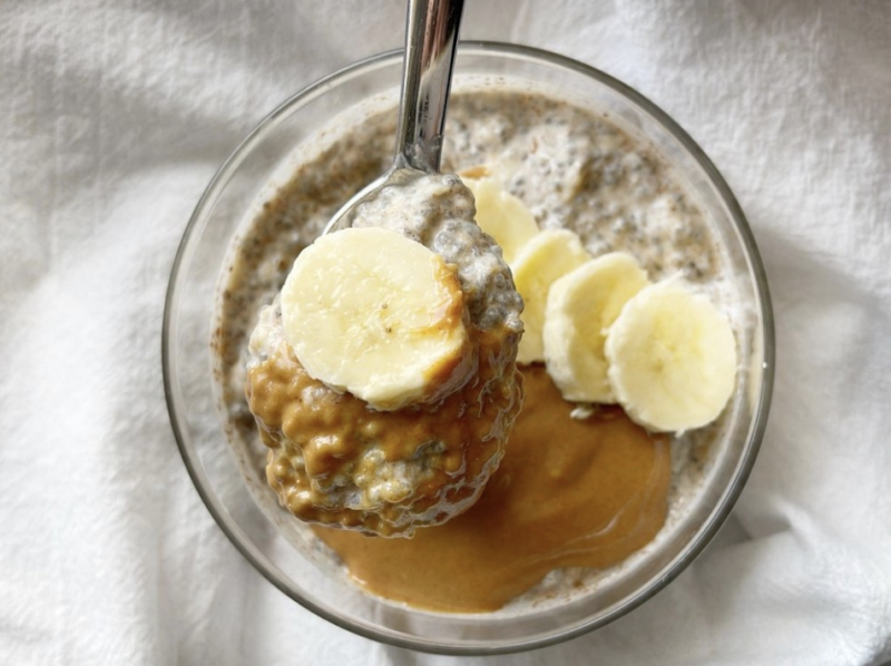 Banana Chia Pudding by Lara Salamone - FoodSocial