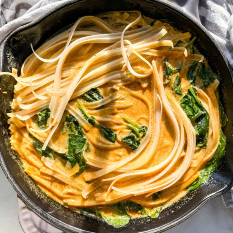 Vegan Thai Curry Noodles (gluten free) by kaylacappiello - FoodSocial