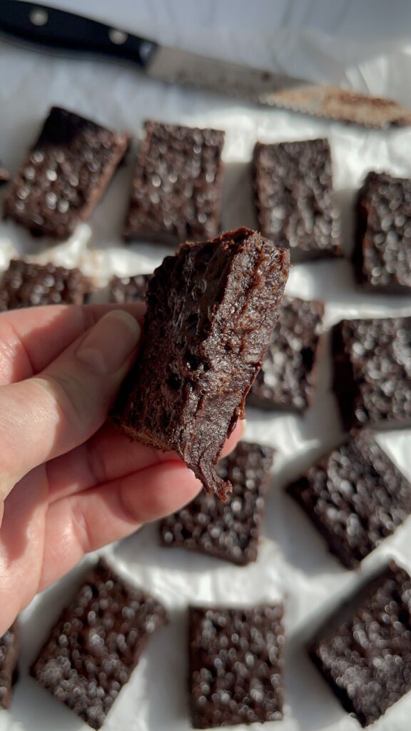 Brownie Fudge (Gluten-Free, Egg-Free, Dairy-Free, Nut-Free) by foodallergymoms_andmore - FoodSocial