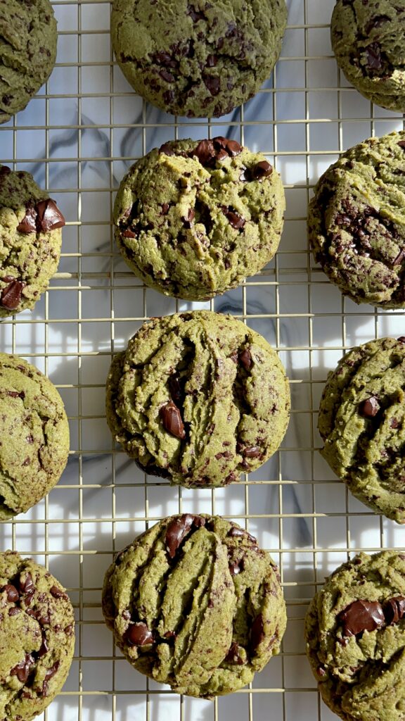 Matcha Chopped Chocolate Cookies (Vegan, Nut-Free) by foodallergymoms_andmore - FoodSocial