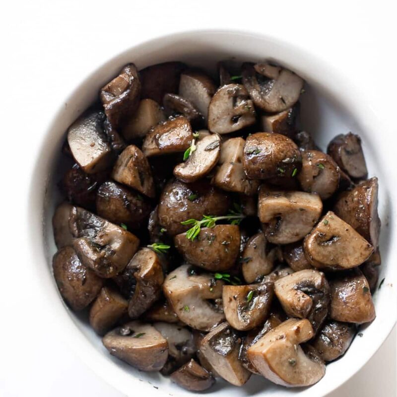 Brown Butter Garlic Mushrooms by Christina - FoodSocial