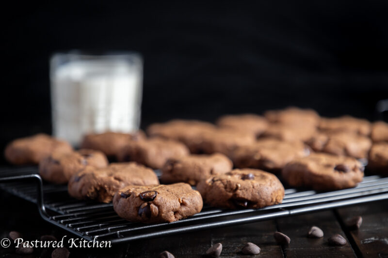 Chocolate Hazelnut Cookies by Pastured Kitchen - FoodSocial