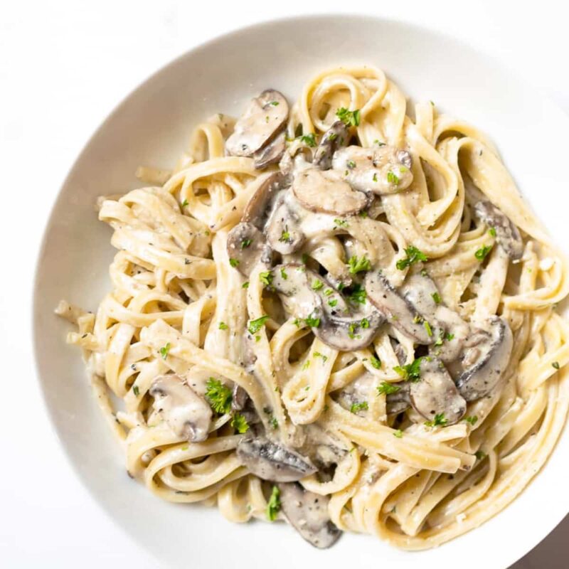 Creamy Mushroom Pasta by Christina - FoodSocial