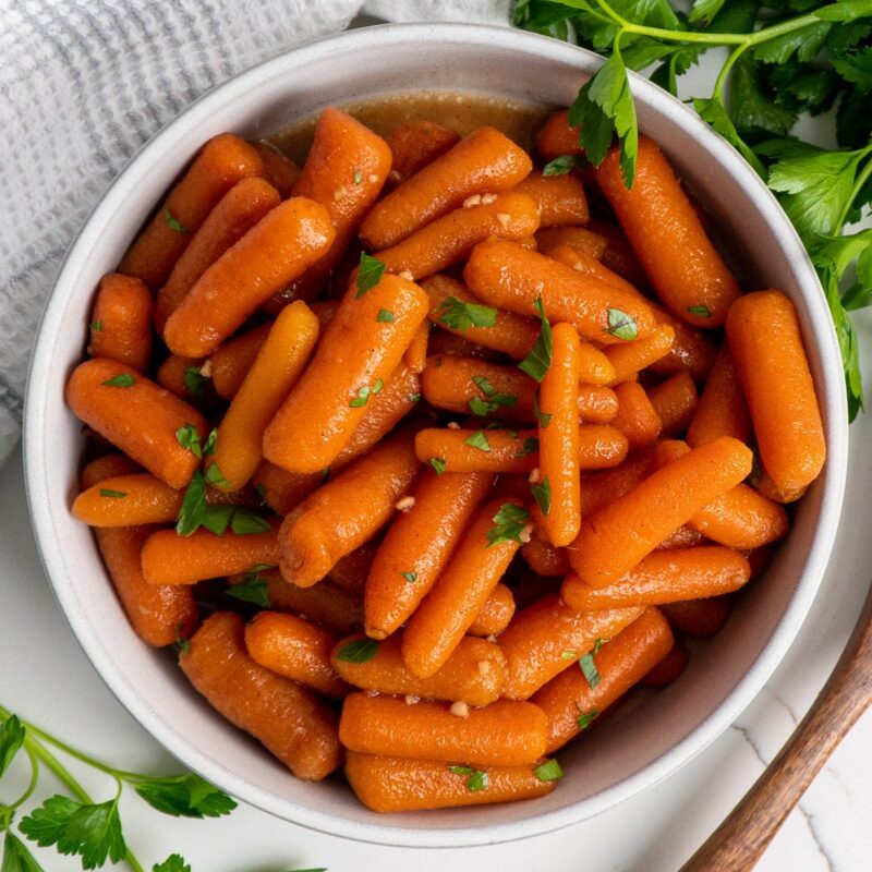 Crock Pot Glazed Carrots by Slow Cooker Meals - FoodSocial