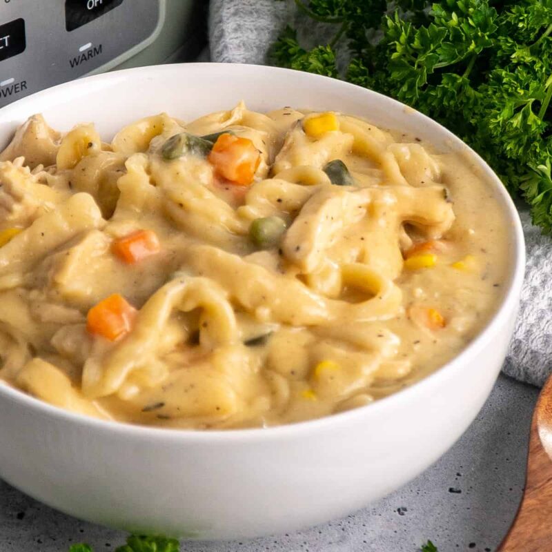 Crockpot Chicken and Noodles by Slow Cooker Meals - FoodSocial