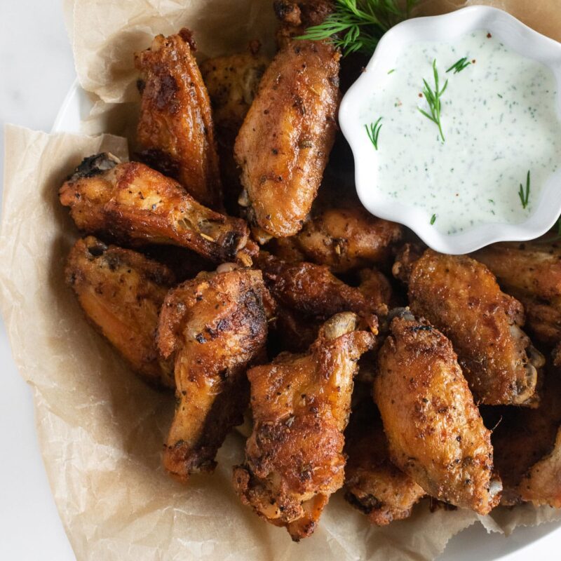 Extra Crispy Baked Chicken Wings By Christina - Foodsocial