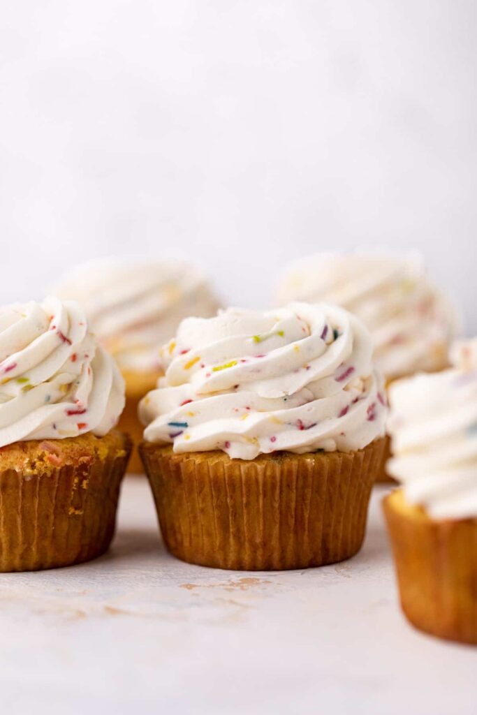 8Minute Funfetti Buttercream Frosting by The Sweet Occasion FoodSocial