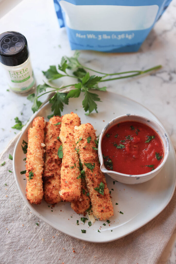 Gluten-Free Air Fryer Mozzarella Sticks by Primal Palate - FoodSocial