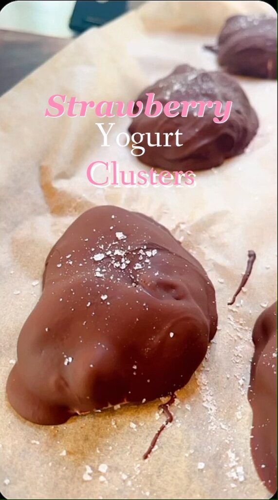 Strawberry Yogurt Clusters by Christine Hryniszak - FoodSocial