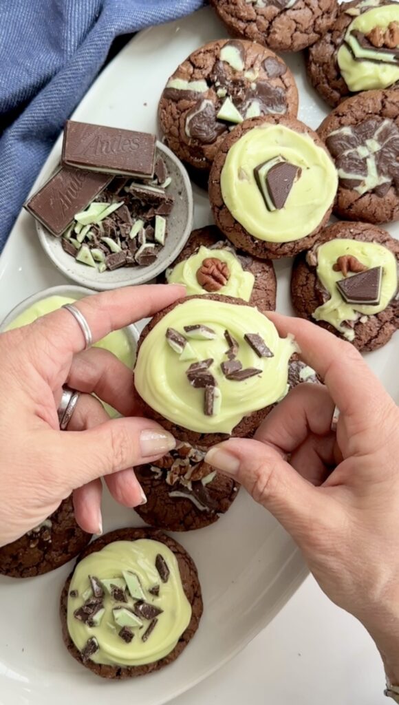 Brookies w/ a Kiss of Mint! (Gluten Free) by Back Porch Paleo - FoodSocial