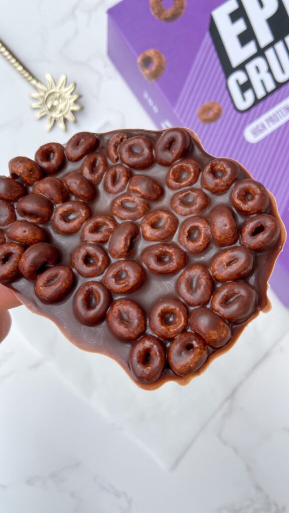 2 Ingredient Chocolate Cereal Bark by nourishedbynoa FoodSocial