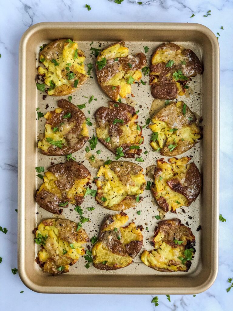 Crispy Smashed Potatoes by Priyanka Nadkarni - FoodSocial