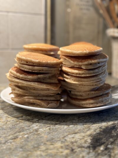 Long Ferment Overnight Sourdough Pancakes