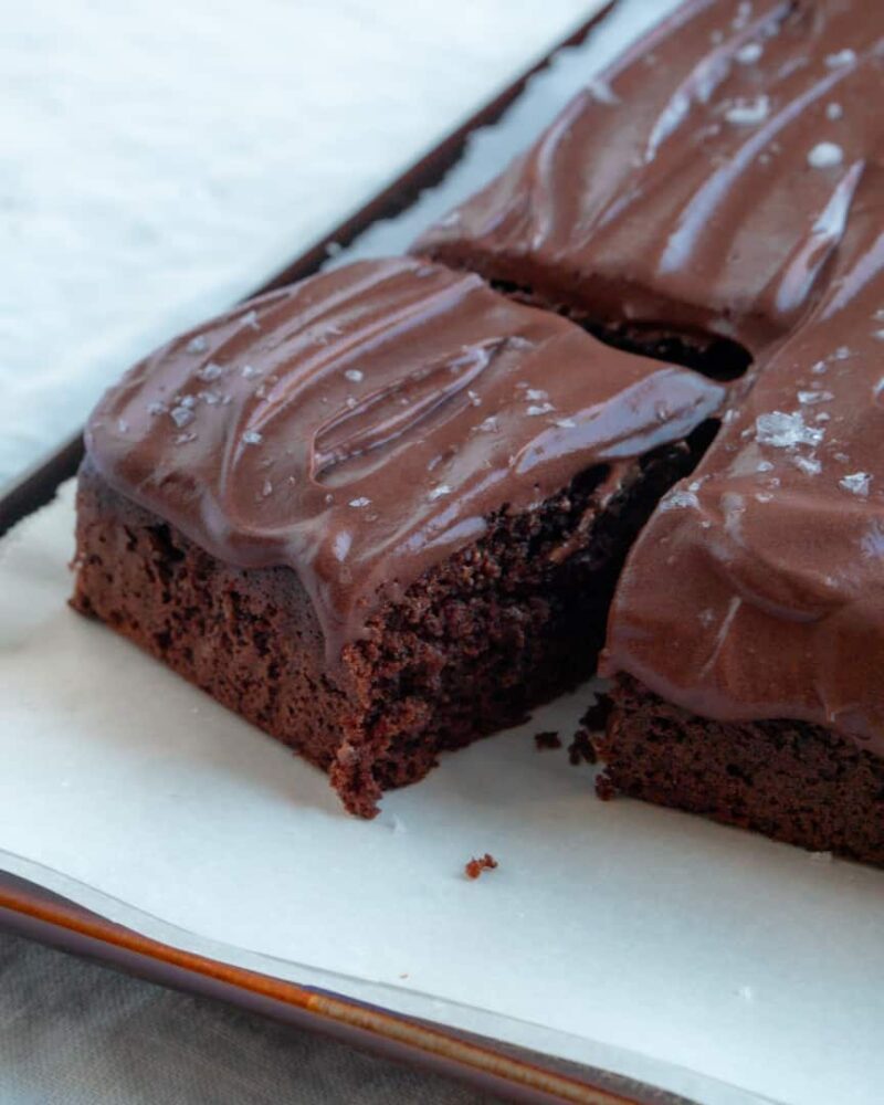 Gluten-Free One Layer Chocolate Cake by Stillwood Kitchen - FoodSocial