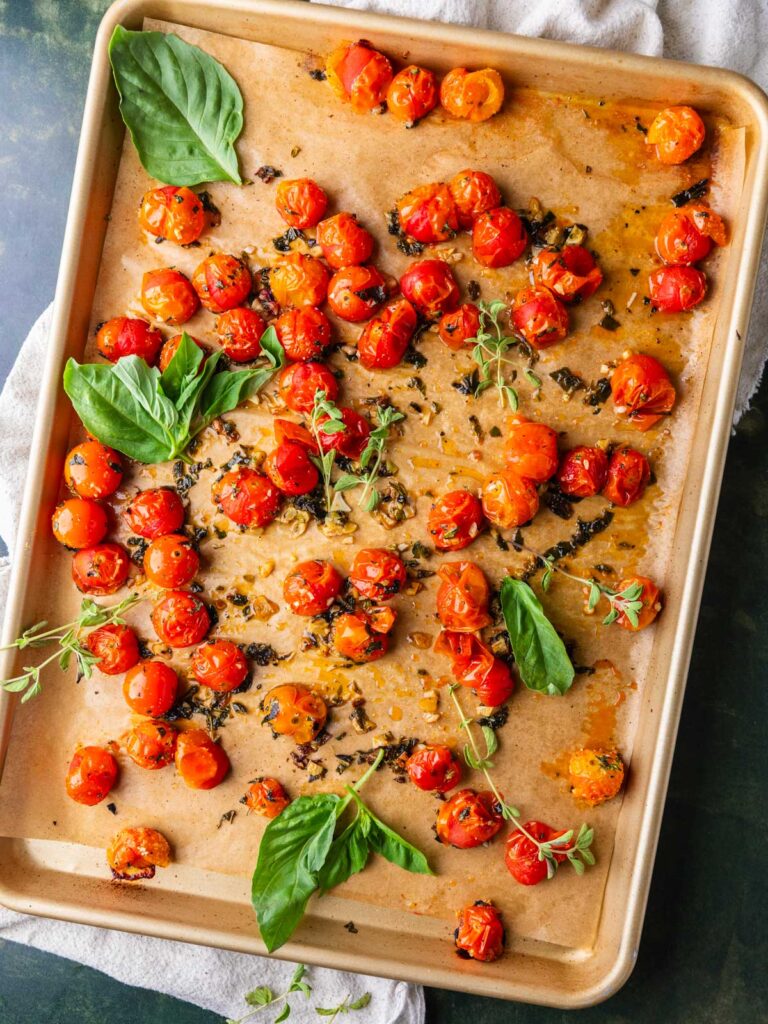 Oven Roasted Cherry Tomatoes by scarlatifamilykitchen - FoodSocial