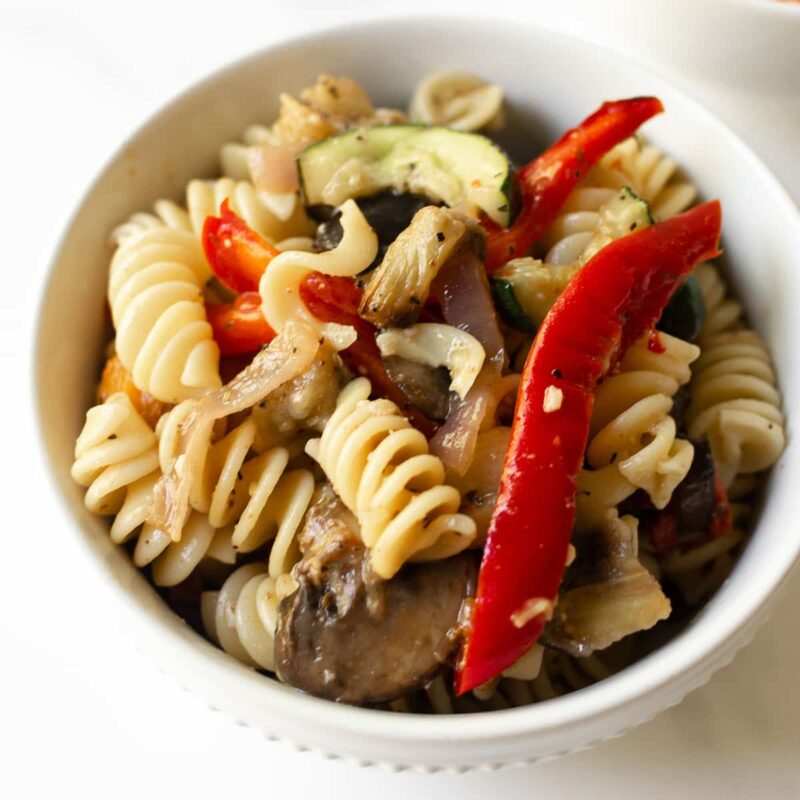 Roasted Vegetable Pasta Salad by Christina - FoodSocial