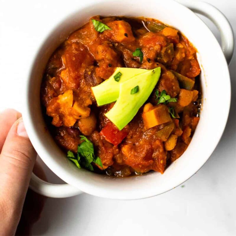 The Best Vegetarian Chili by Christina - FoodSocial