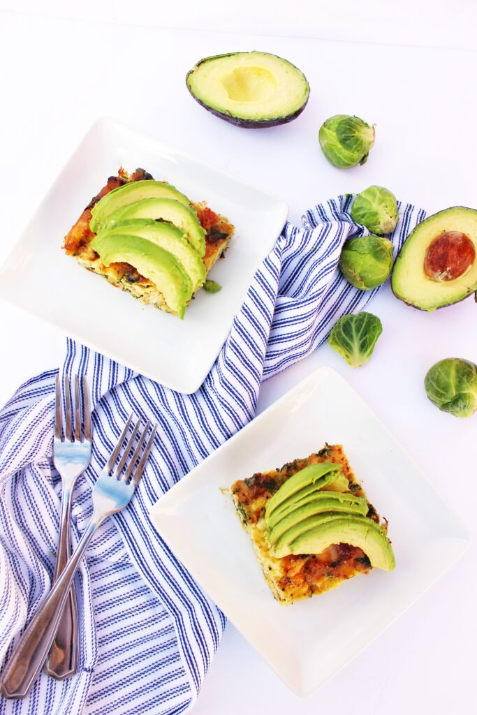 Veggie Bacon Breakfast Bake by Wholefoodfor7 - FoodSocial