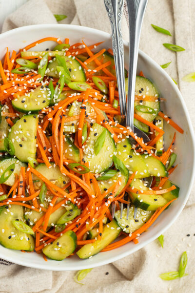 Cucumber and Carrot Salad