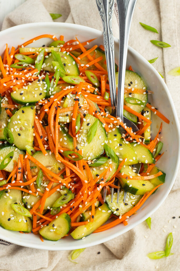 Cucumber and Carrot Salad by Priscilla Lawrence - FoodSocial