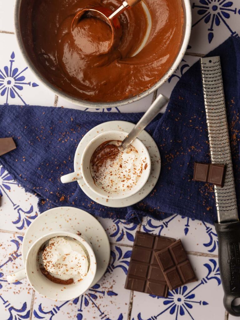 Thick and Creamy Italian Hot Chocolate by scarlatifamilykitchen - FoodSocial