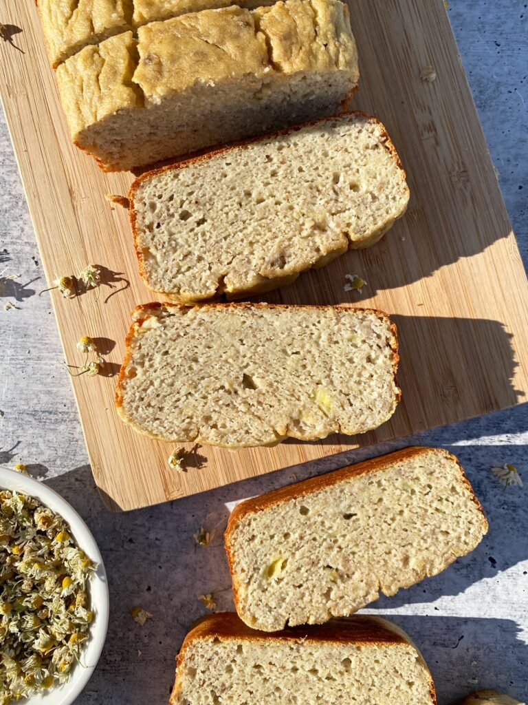 Healthy 4 Ingredient Banana Bread (Gluten Free) by bakeitpaleo - FoodSocial