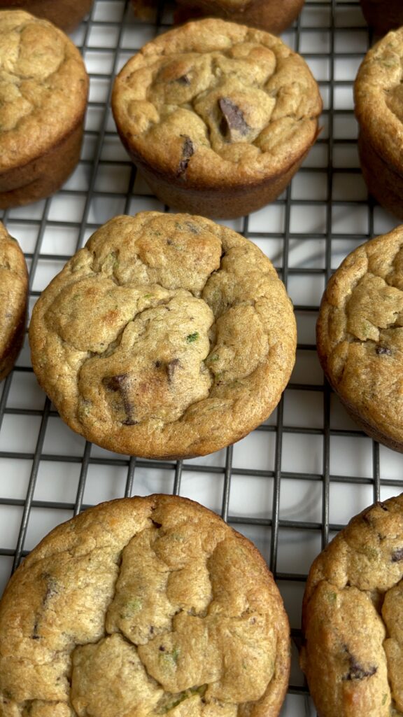 Zucchini Packed Banana Chocolate Protein Muffins (Vegan) by foodallergymoms_andmore - FoodSocial