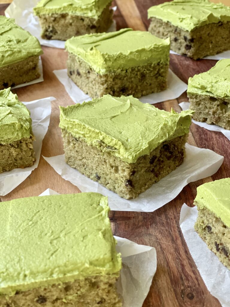 Matcha Latte Snack Cake (Vegan, Nut-Free) by foodallergymoms_andmore - FoodSocial