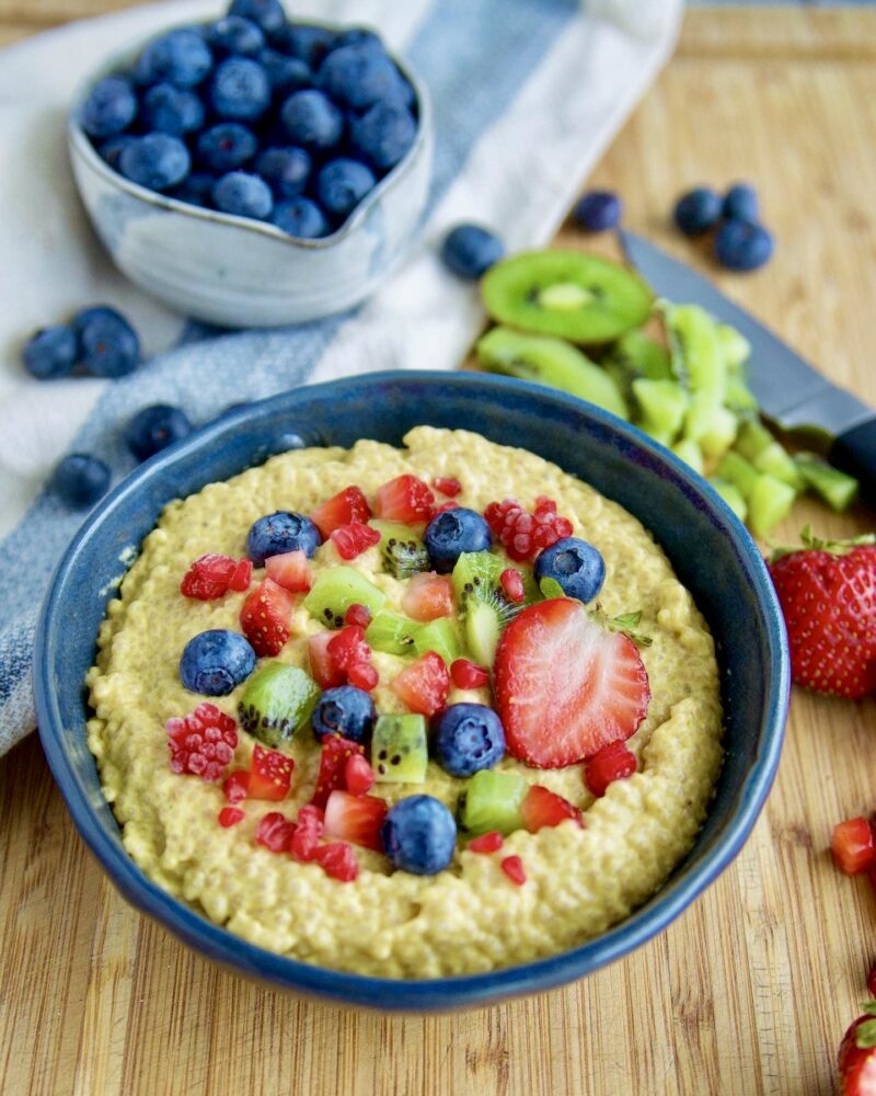 Melon Chia Pudding by Back Porch Paleo - FoodSocial