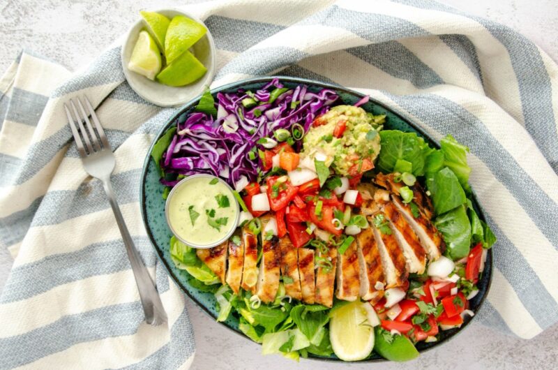 “Cafe Rio” chicken salad by Back Porch Paleo - FoodSocial