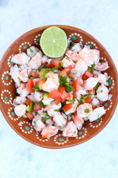 Mexican Shrimp Ceviche