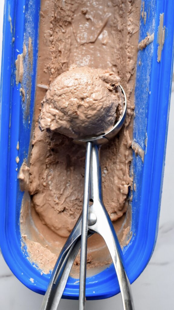 Chocolate Peanut Butter Banana Protein Ice Cream by joyfuleatsnbeats - FoodSocial