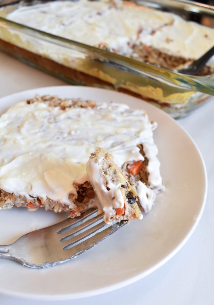 Carrot Cake Baked Oatmeal by joyfuleatsnbeats - FoodSocial