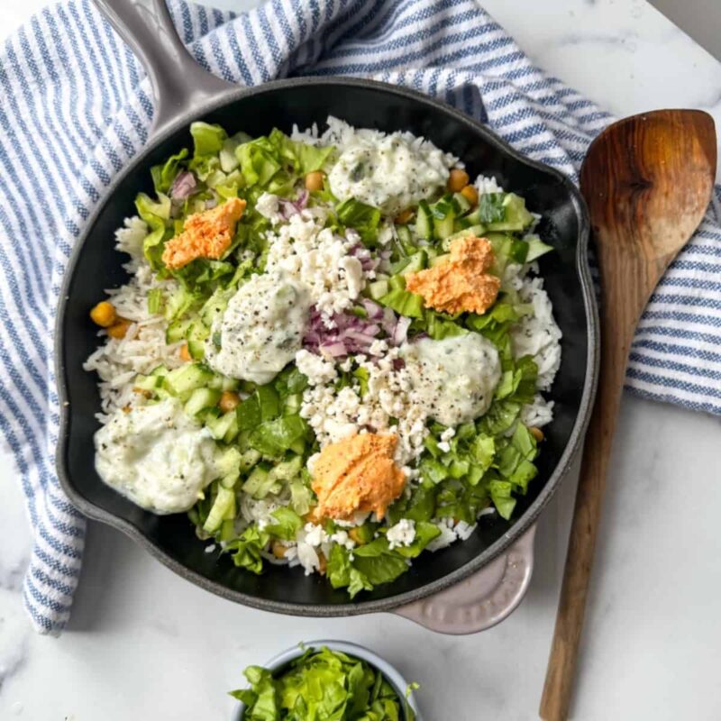Easy Greek Skillet Recipe (gluten free, Dairy free Option) by kaylacappiello - FoodSocial