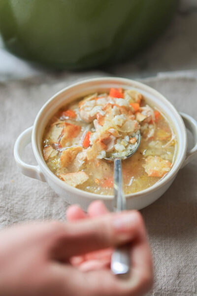 Gluten-Free Chicken and Star Noodle Soup