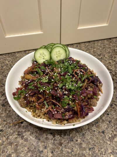 paleo beef bulgogi bowl