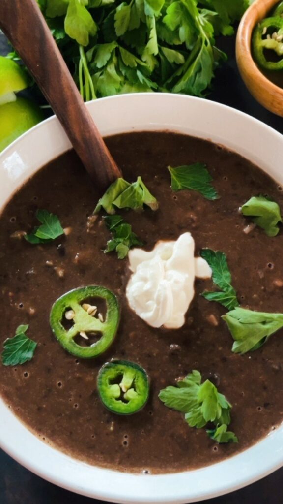 Black Bean Soup by Christine Hryniszak - FoodSocial