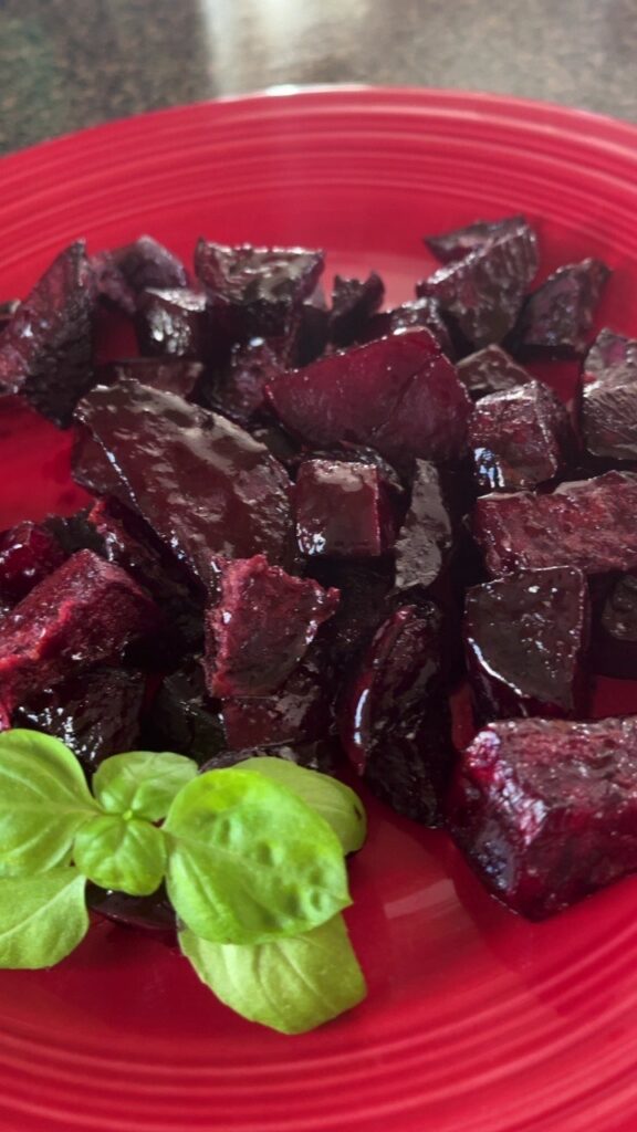 Balsamic Roasted Beets by Christine Hryniszak - FoodSocial
