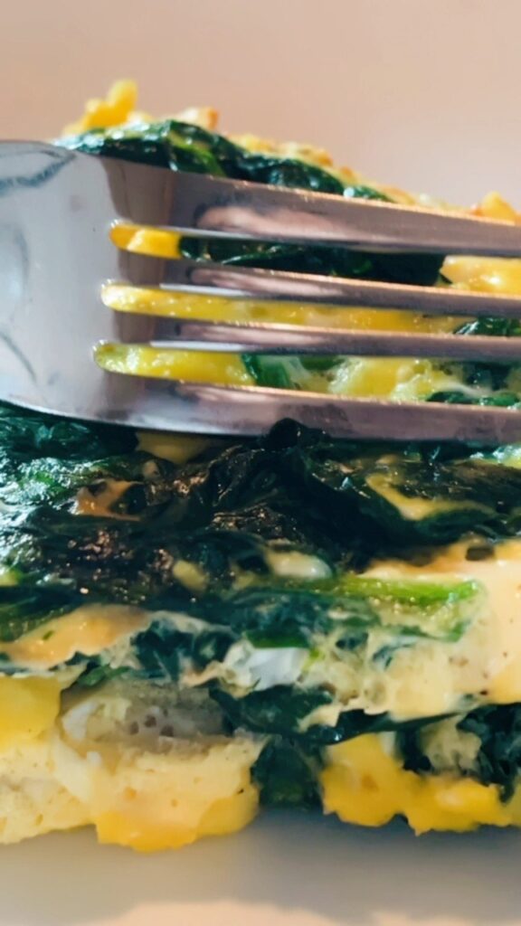 Spinach & Feta Omelette by Christine Hryniszak - FoodSocial