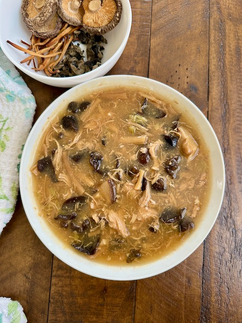 Instant Pot Hot and Sour Chicken Soup by Cook2Nourish - FoodSocial