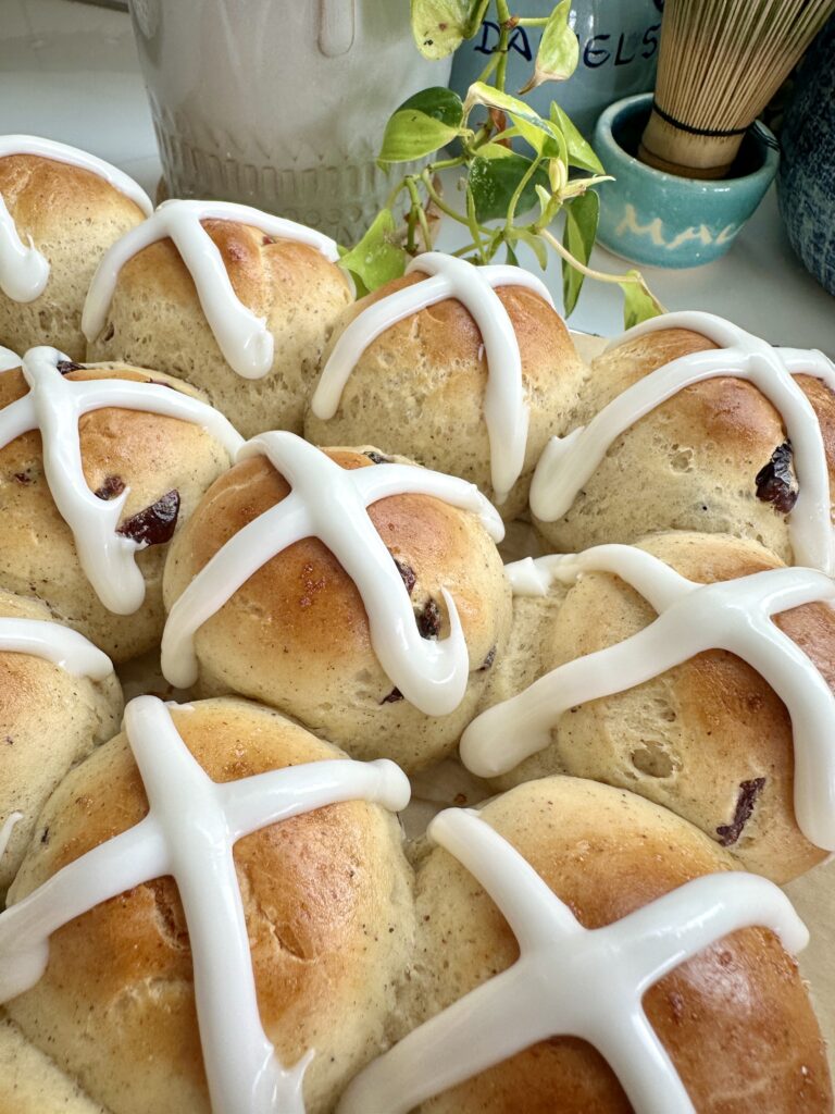 Hot Cross Buns (Gluten Free) by Back Porch Paleo - FoodSocial