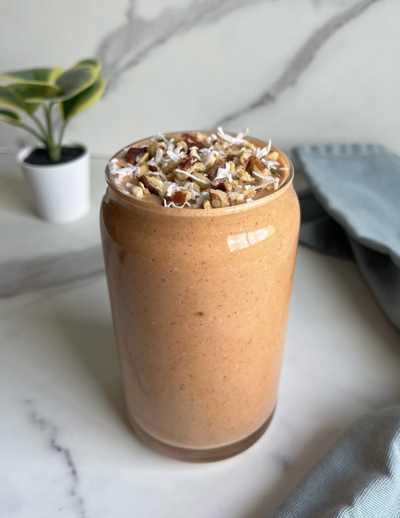 Carrot Cake Smoothie by Chloe's Creative Kitchen - FoodSocial