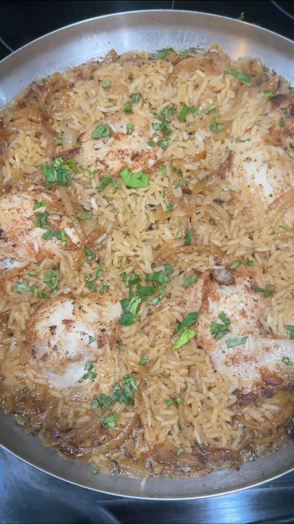 One-Pot Chicken & Rice by The Hangry Latina - FoodSocial