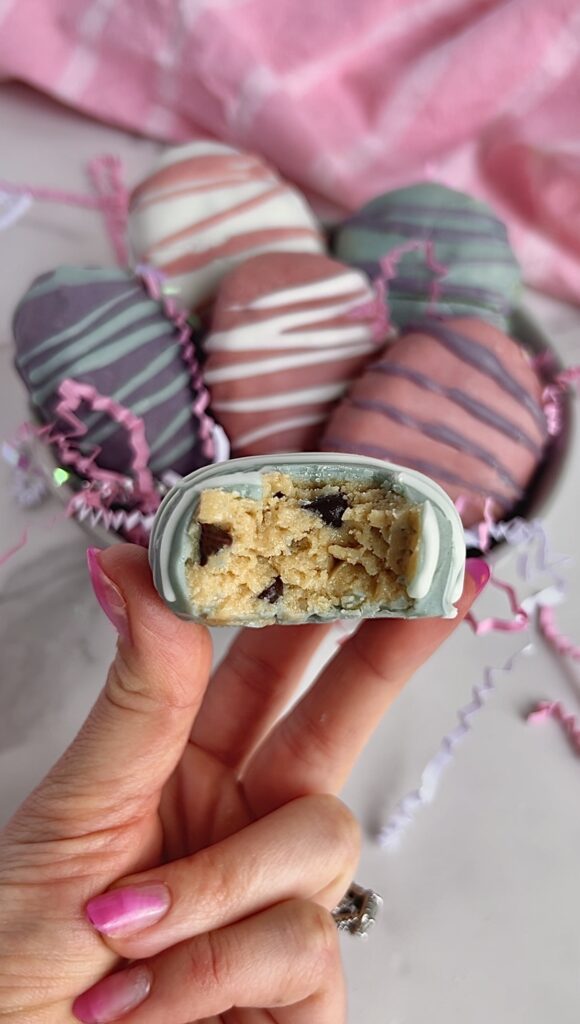 High Protein Cookie Dough Eggs by colleenshealthylife - FoodSocial