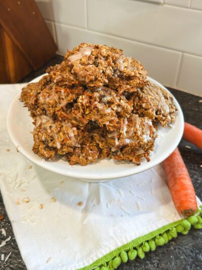 Gluten Free Carrot Cake Cookies