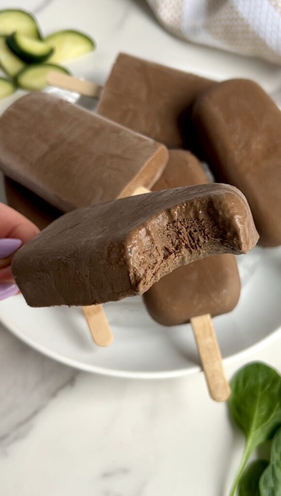 Hidden Veggie Fudge Pops! by colleenshealthylife - FoodSocial