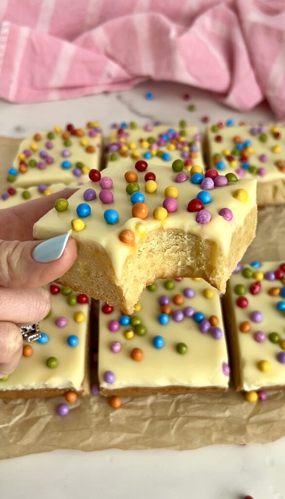 White Chocolate Cosmic Brownies! by colleenshealthylife - FoodSocial