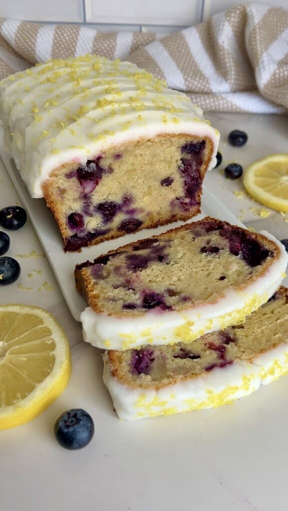 Gluten Free Blueberry Lemon Loaf by colleenshealthylife - FoodSocial